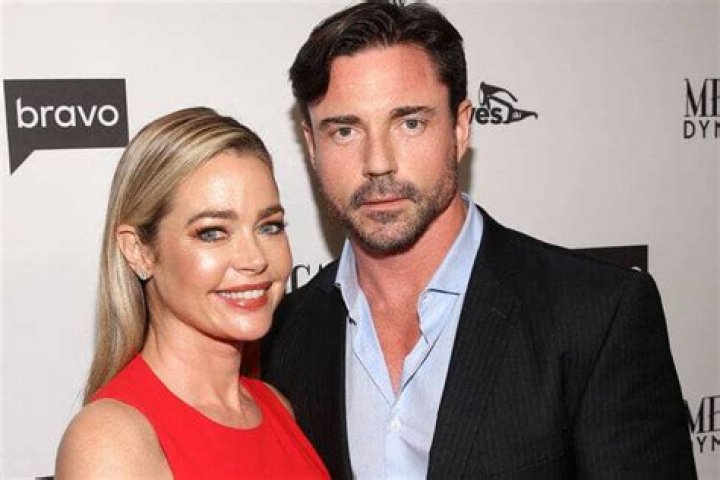 Aaron Phypers with his wife Denise Richards