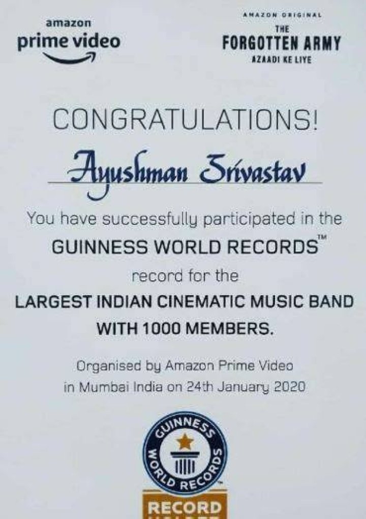 Aayushmaan Srivastav facts
