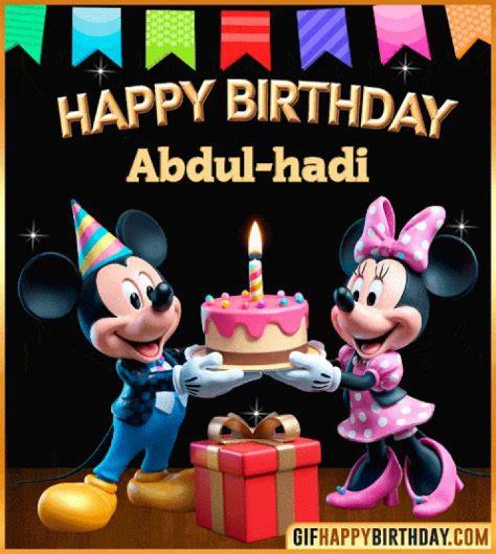 Abdul Hadi birthday