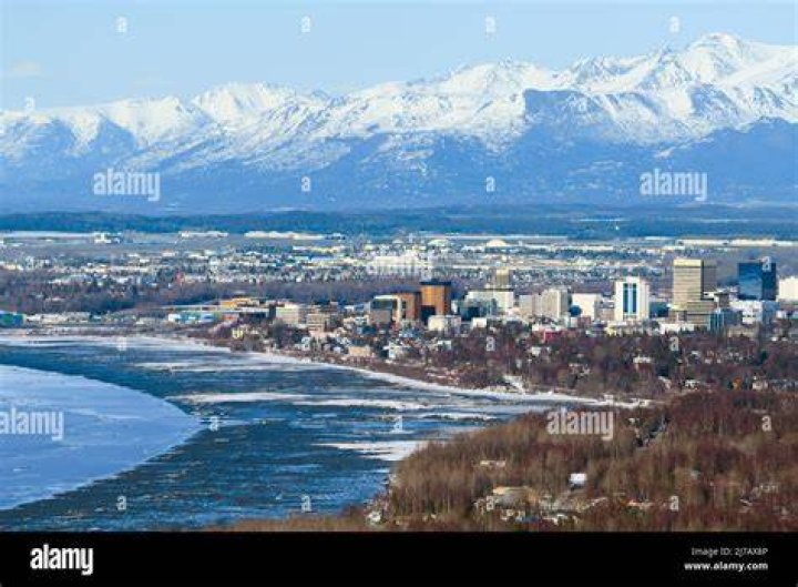 Aerial View Of Anchorage