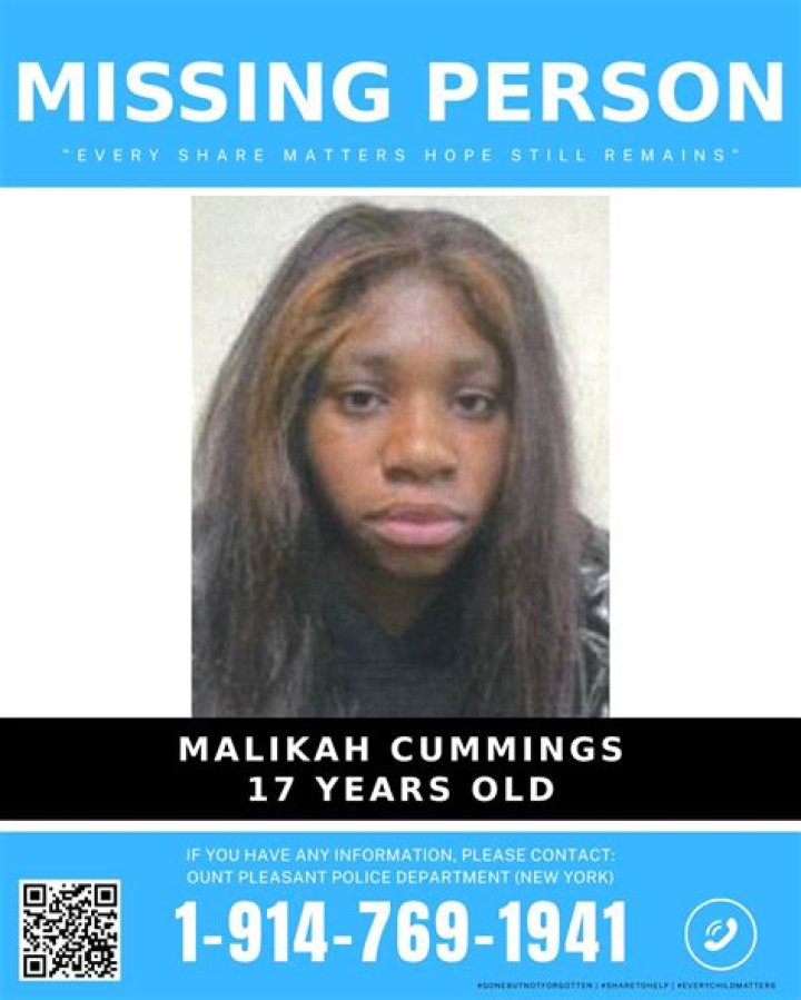 An old photo of Malikah Shabazz