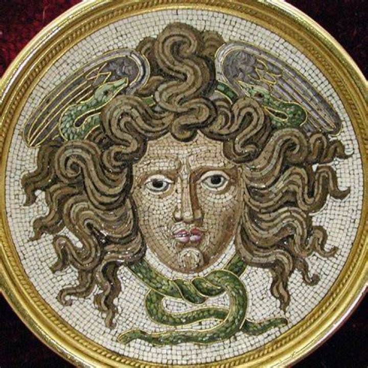 Ancient Roman Medusa Medal