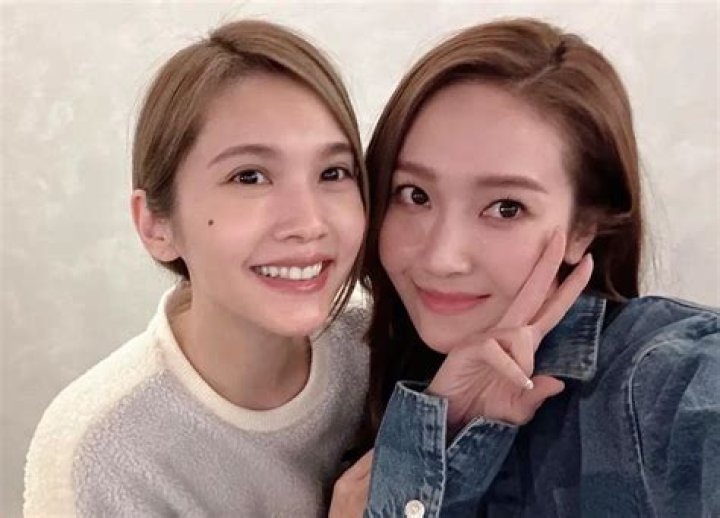 Anna with her friend Yang WANG