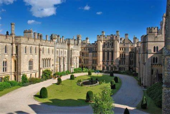 Arundel Castle Courtyard