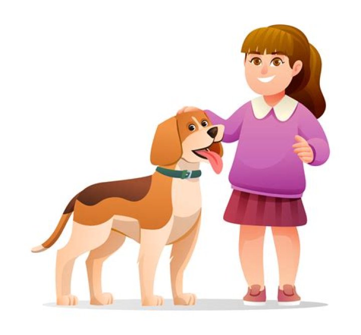 Bailey with her pet dog