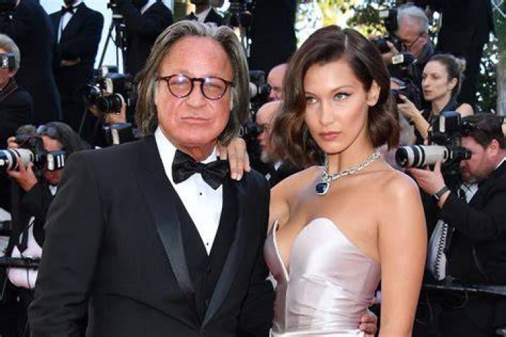 Bella with her father Allan Racelis
