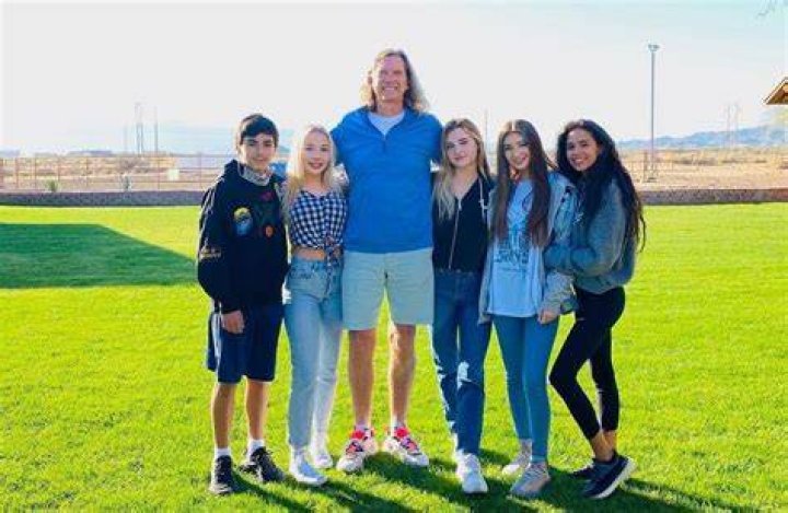 Bill Hutchinson with his kids