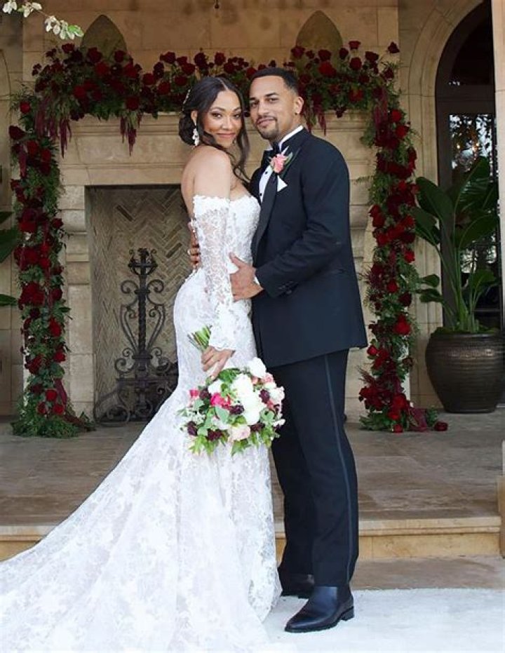 Bria with her husband Michael Xavier