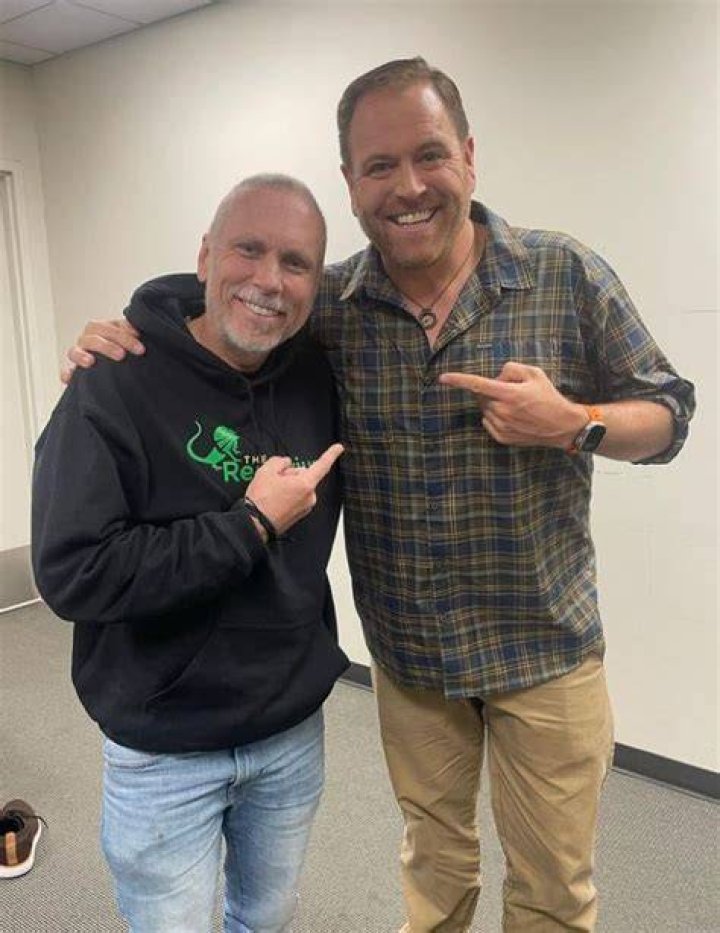 Brian Barczyk with his friends