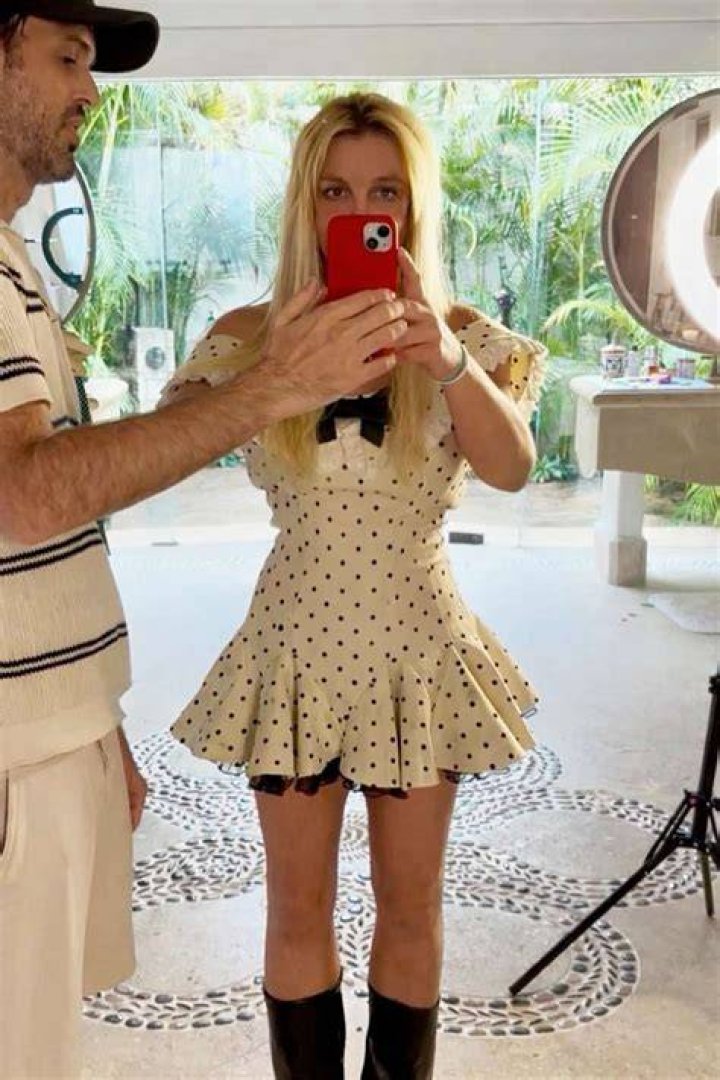 Britney Spears Says She Wore a 'Diamond Thong' Under Jacket at Wedding