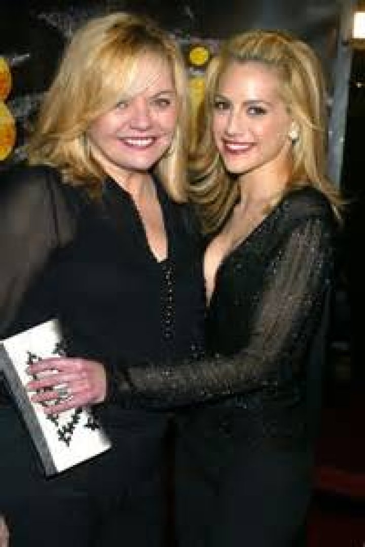 Brittany with her mother