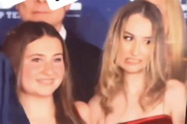 Caroline Cruz with her dad Ted Cruz, mother Heidi Cruz, and sister Catherine Cruz