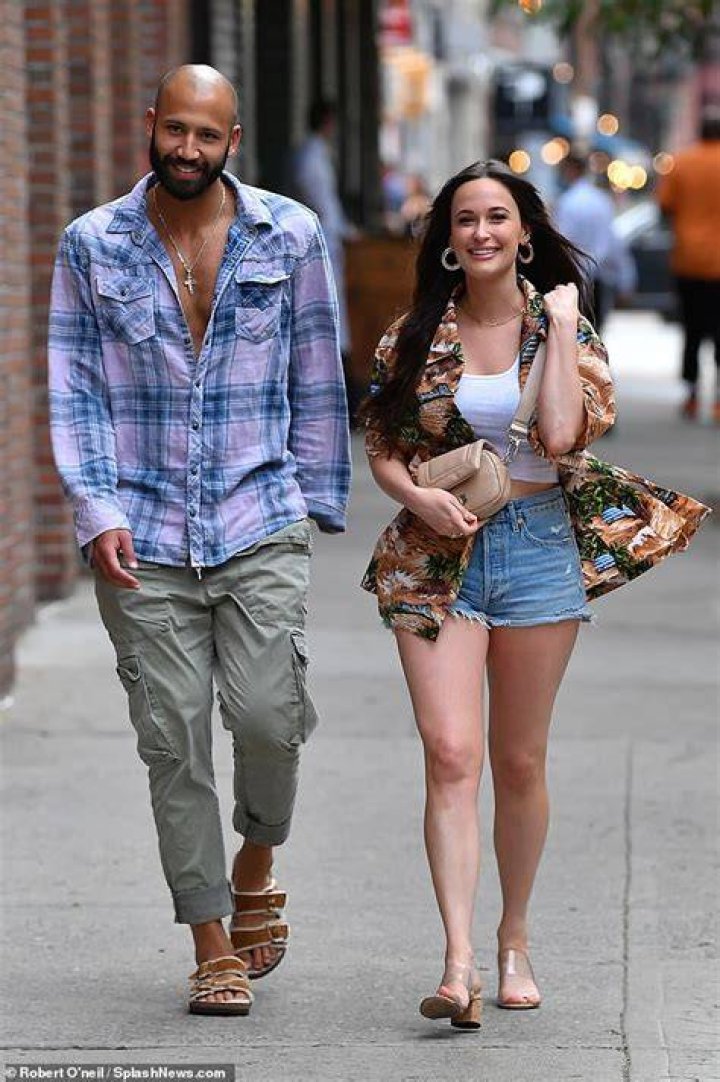 Cole Schafer with his girlfriend Kacey Musgraves