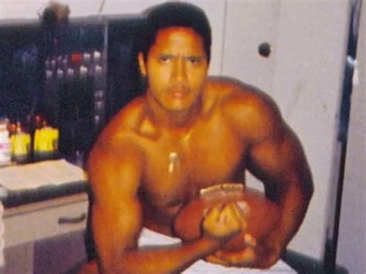 Dwayne Johnson As A Teenager