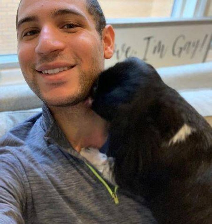 Evan Lambert has a pet dog