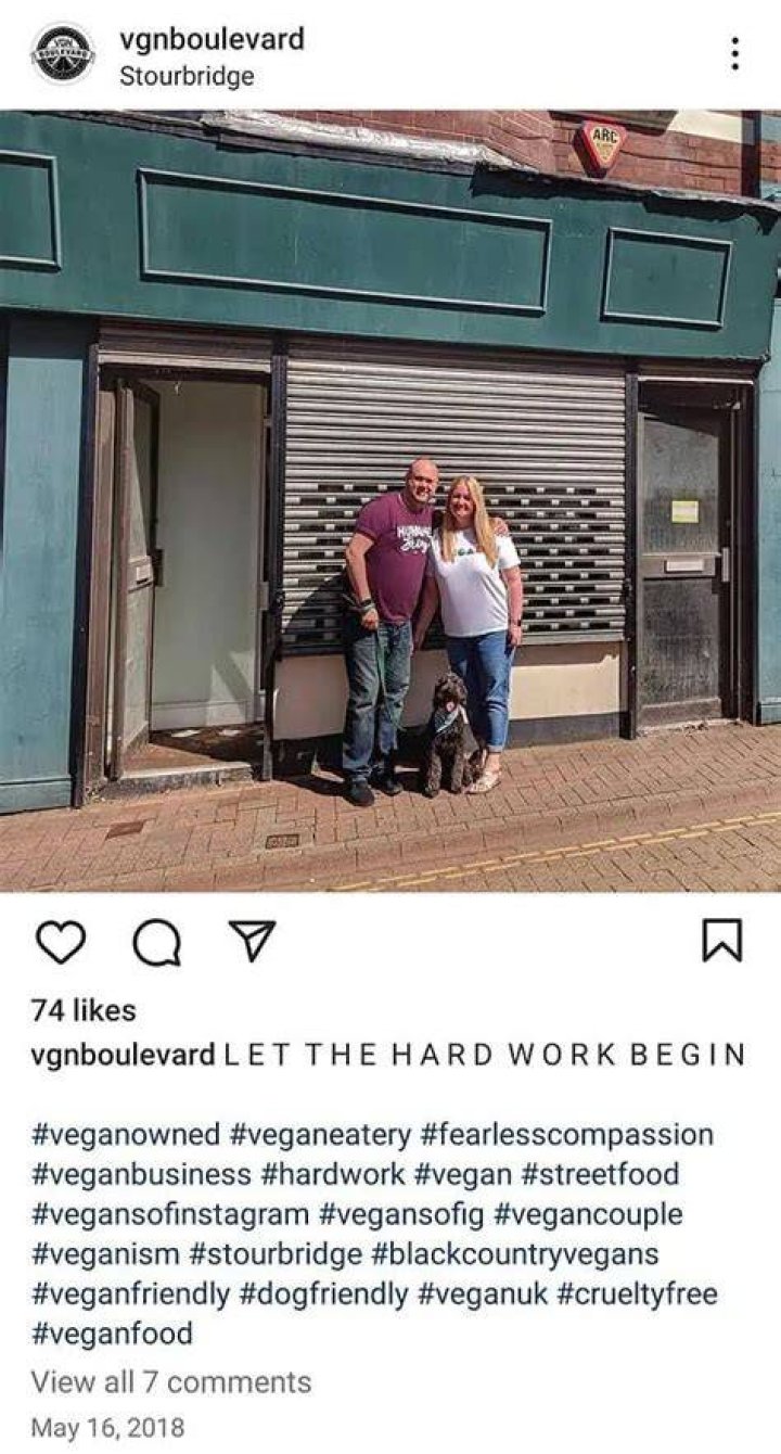 First Instagram post of Chloe Burrows