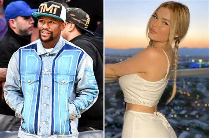 Floyd Mayweather with Anna