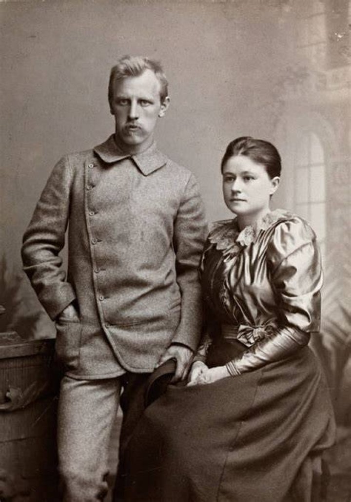 Fridtjof Nansen And Eva Sars