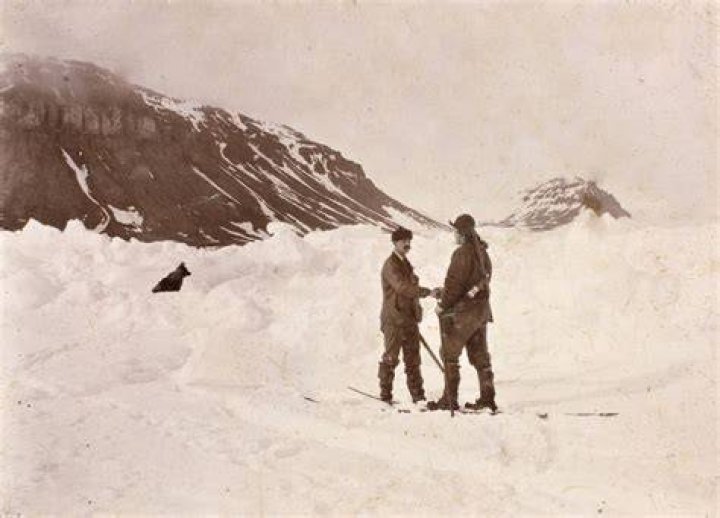 Fridtjof Nansen And Frederick Jackson 