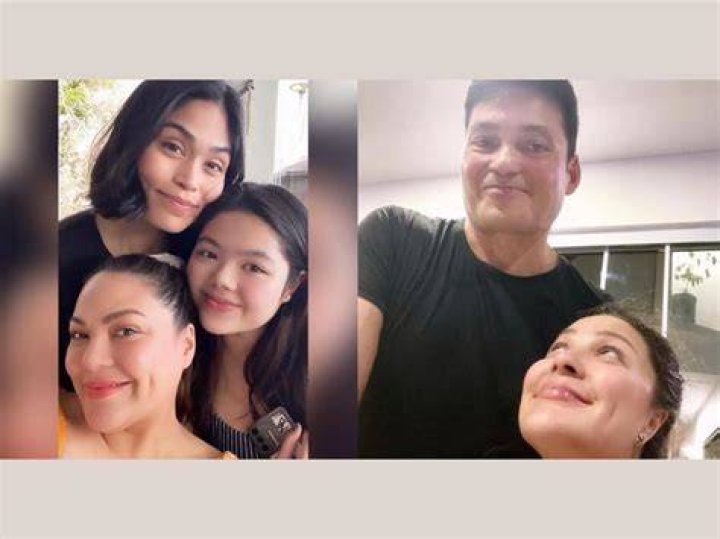 Garie Concepcion childhood picture with her grandmother