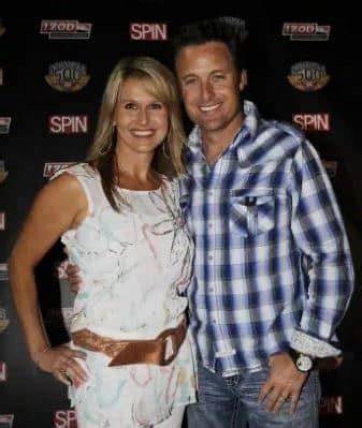 Gwen Harrison with her husband Tyler Gold