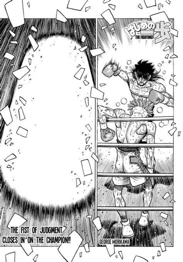 Hajime No Ippo Chapter 1443 release date