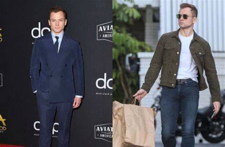 How tall is Taron Egerton
