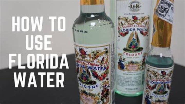 How to use florida water