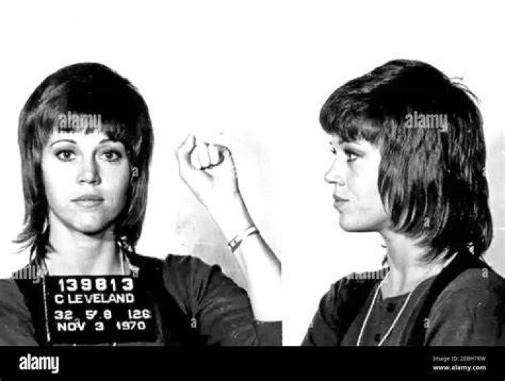 Jane Fonda Mugshot