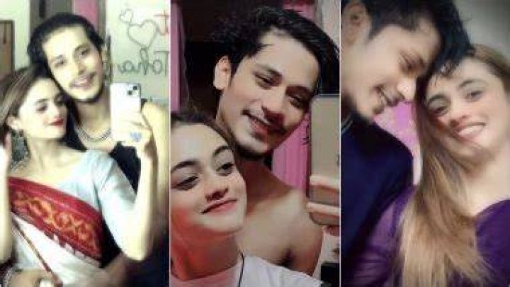 Jannat Toha and her boyfriend
