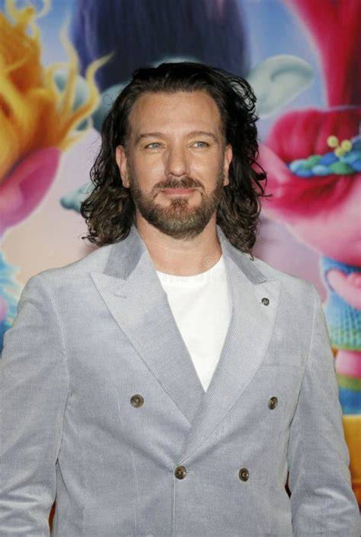 JC Chasez at the World Premiere of "The Simpsons Movie". Mann Vi