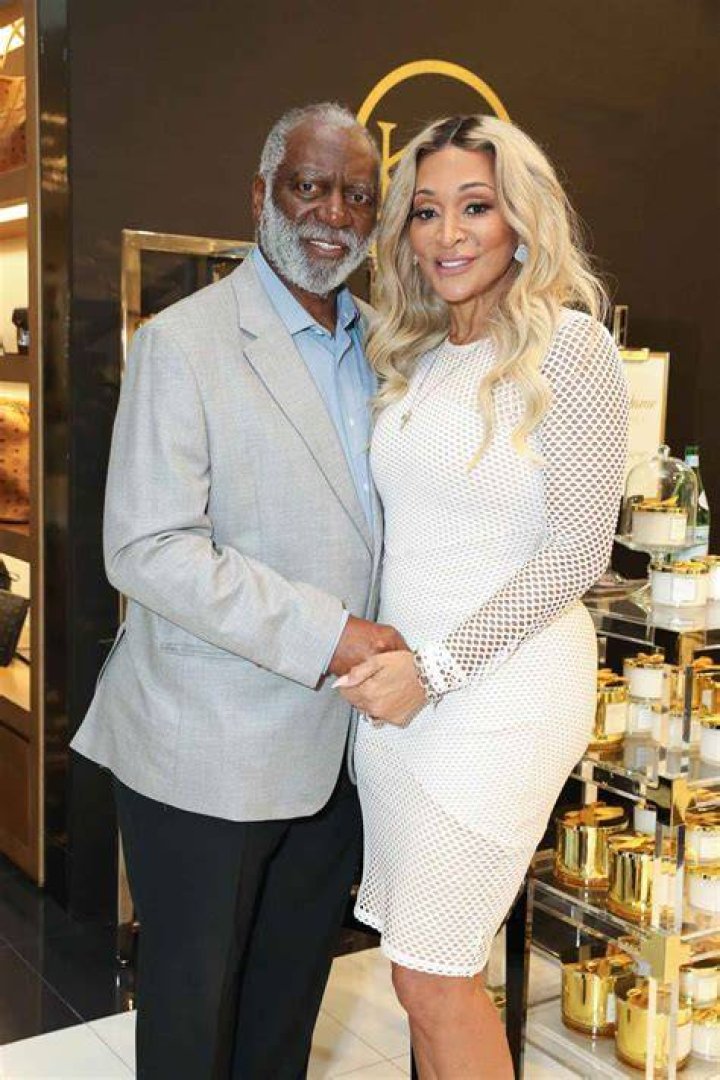 Karen Huger with her Husband Raymond