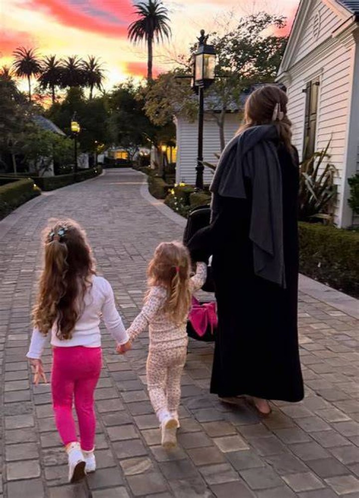 Katherine Schwarzenegger taking care of Chris Pratt's son in September