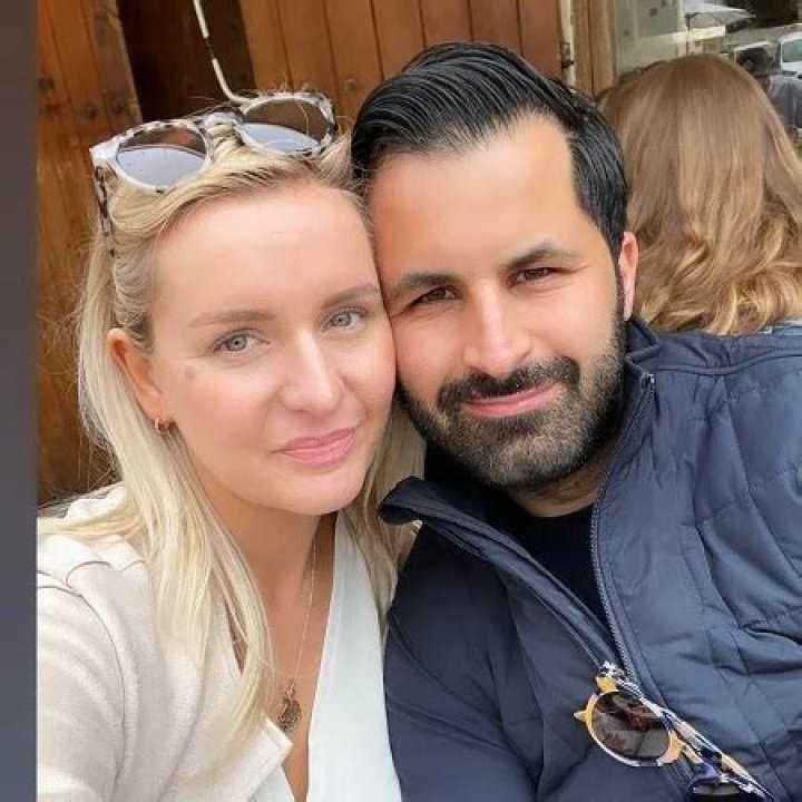 Kian Niroomand with his wife