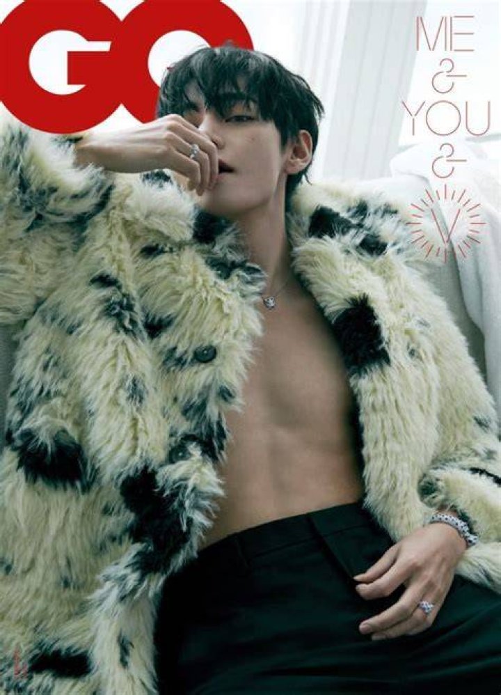 Kim Taehyung appeared on GQ magazine