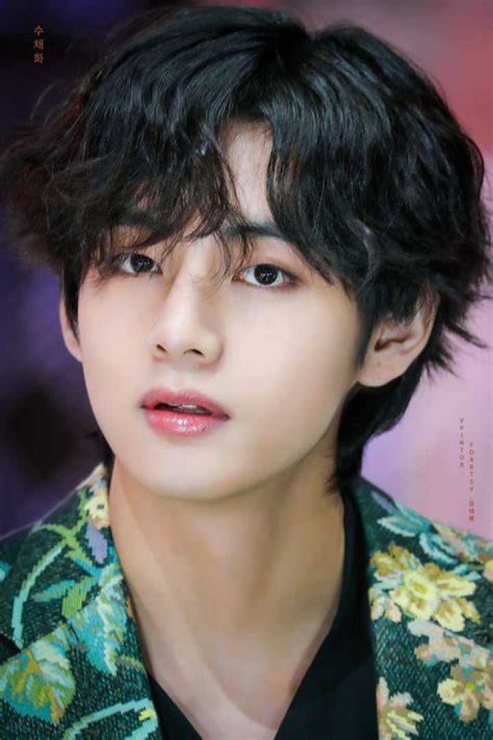 Kim Taehyung is a singer