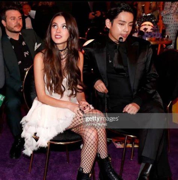 Kim Taehyung with Olivia Rodrigo