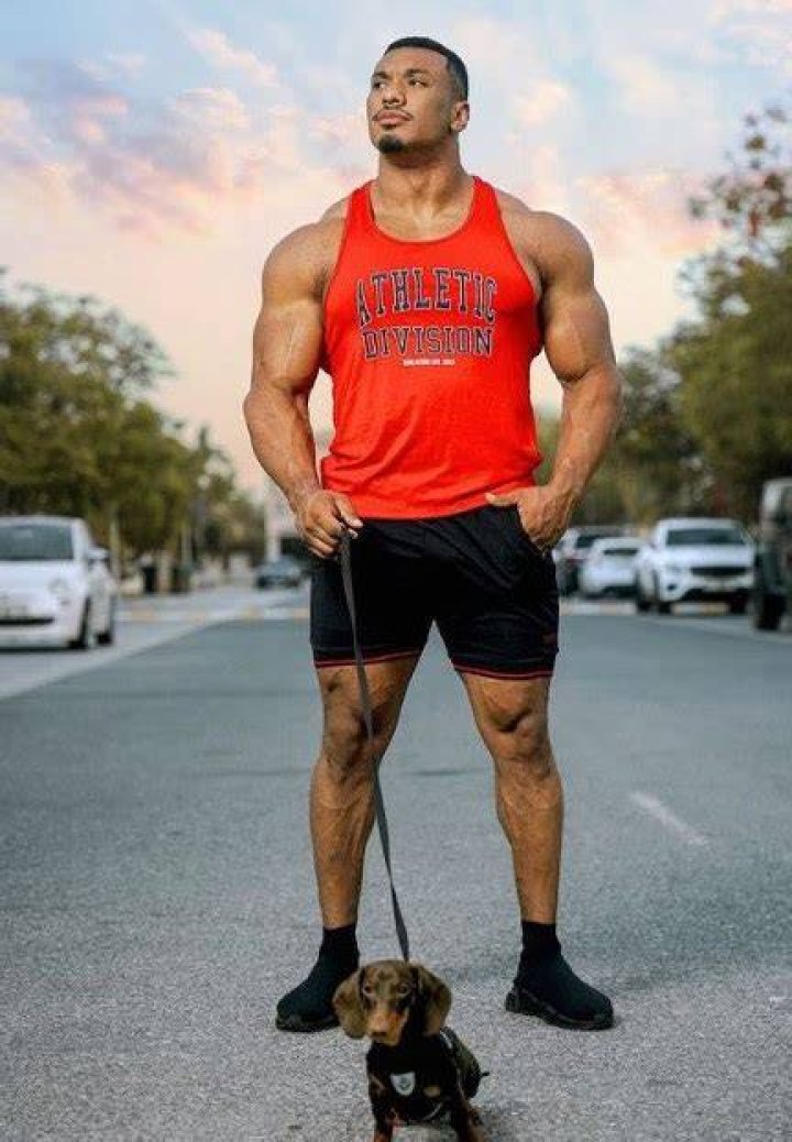 Larry Wheels has a pet dog
