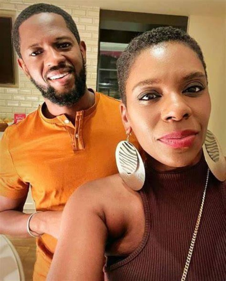 Latasha Kebe with her husband Cheick Nahk and daughter