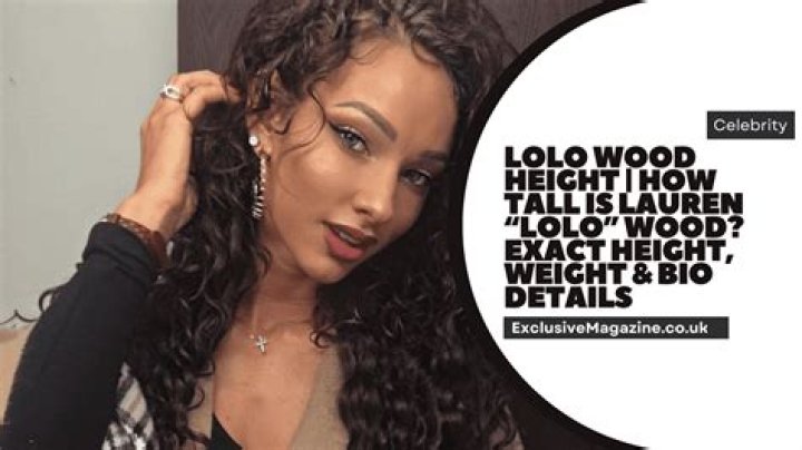 Lauren Wood height is 5 feet 7 inches