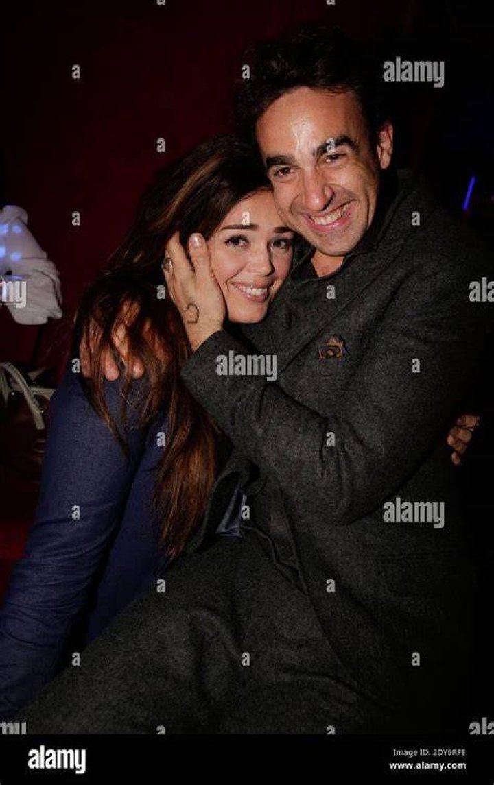Lola Dewaere with her boyfriend