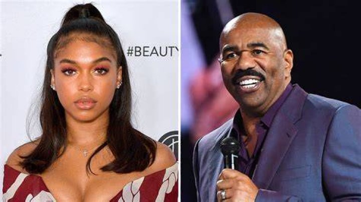 Lori Harvey with her dad Steve Harvey and mom Marjorie Elaine Harvey