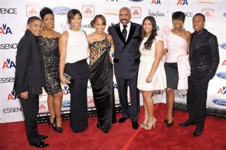 Lori Harvey with her family