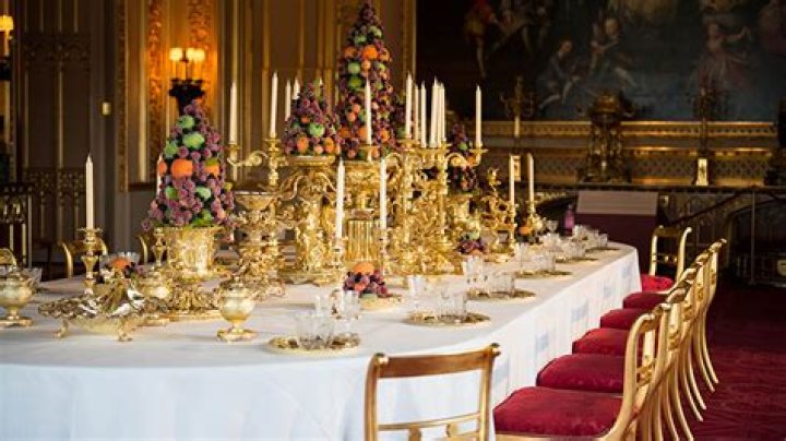 Lunch At Windsor Castle In 1969
