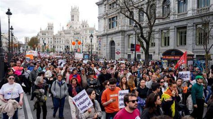 Madrid Protest In The 190s