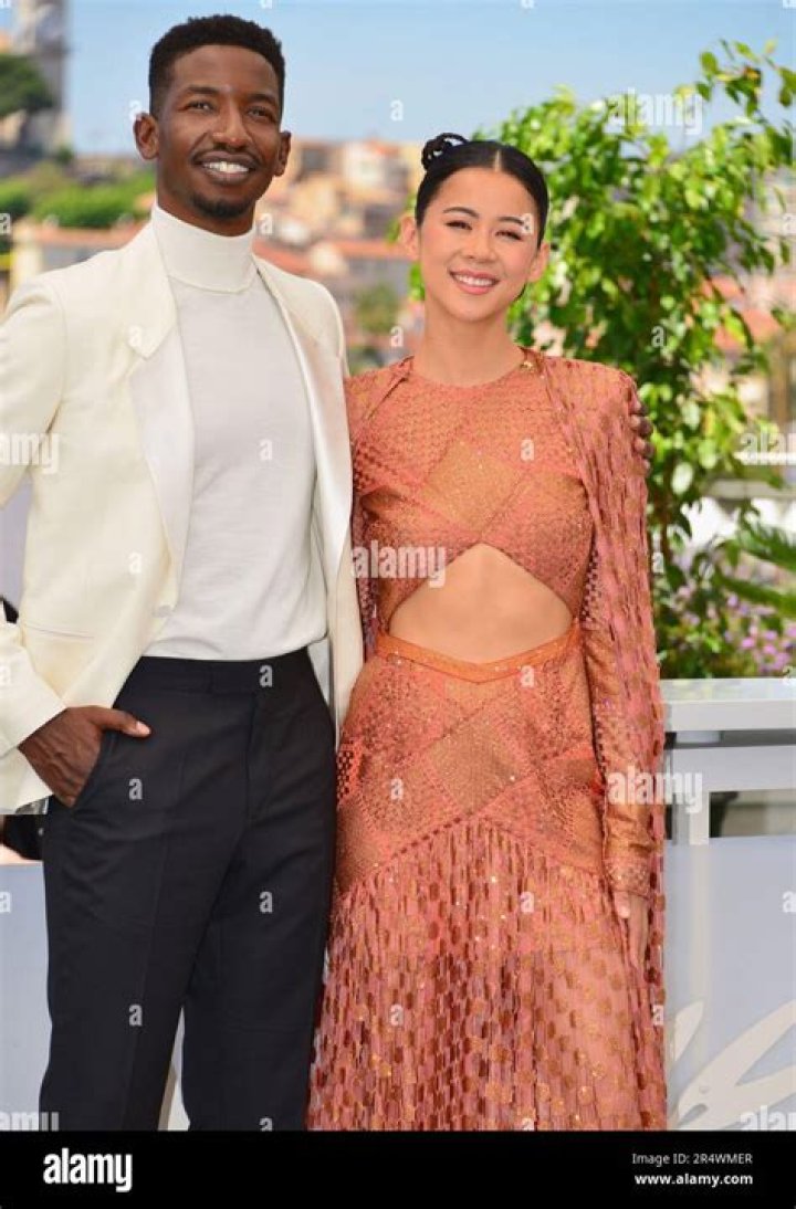 Mamoudou with co-actress