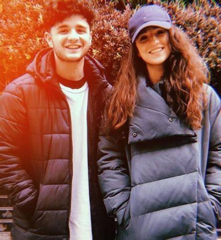 Marisa Abela and her brother