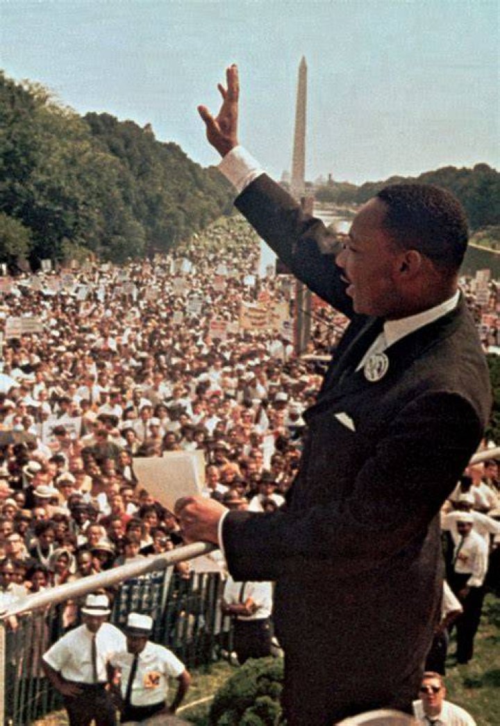 Martin Luther King In Washington Dc