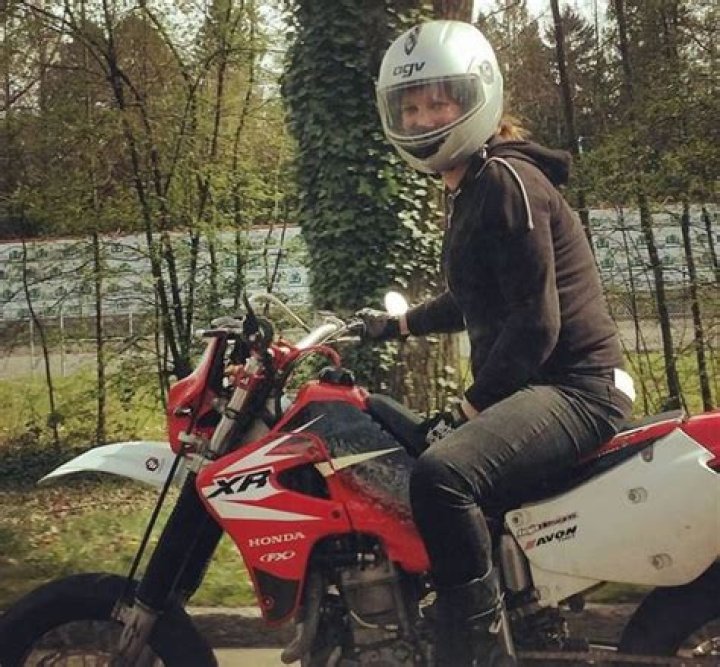 McLaughlin is an avid biker