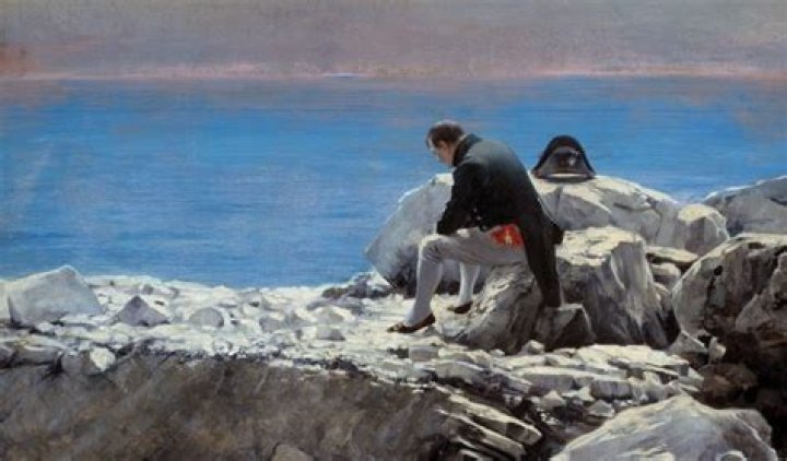 Napoleon Bonaparte On Saint Helena